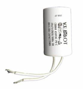 Kondenzátor rozběhový motorový 20uF 450V REBEL URZ3133