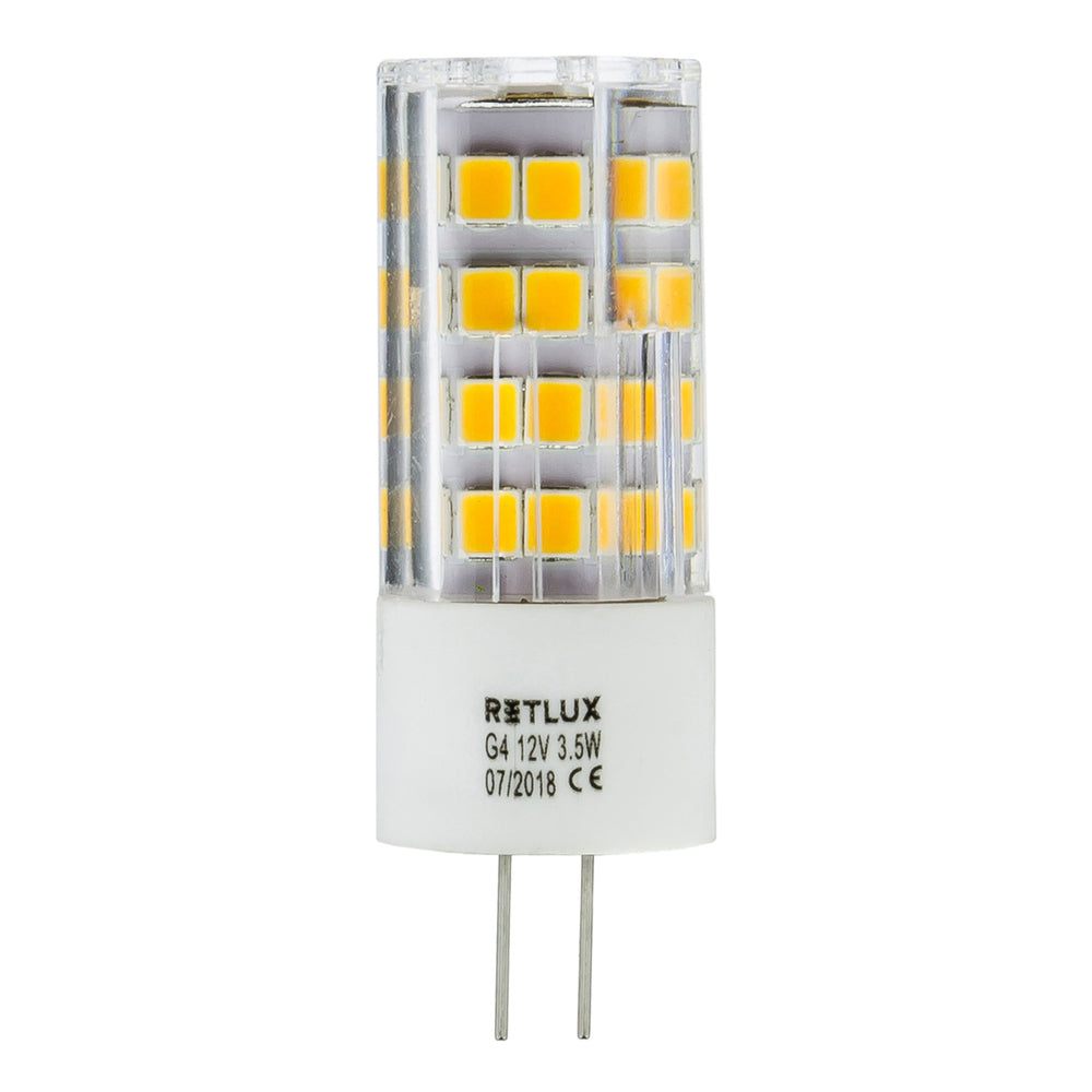 Žárovka LED G9 3,5W bílá teplá RETLUX RLL 298