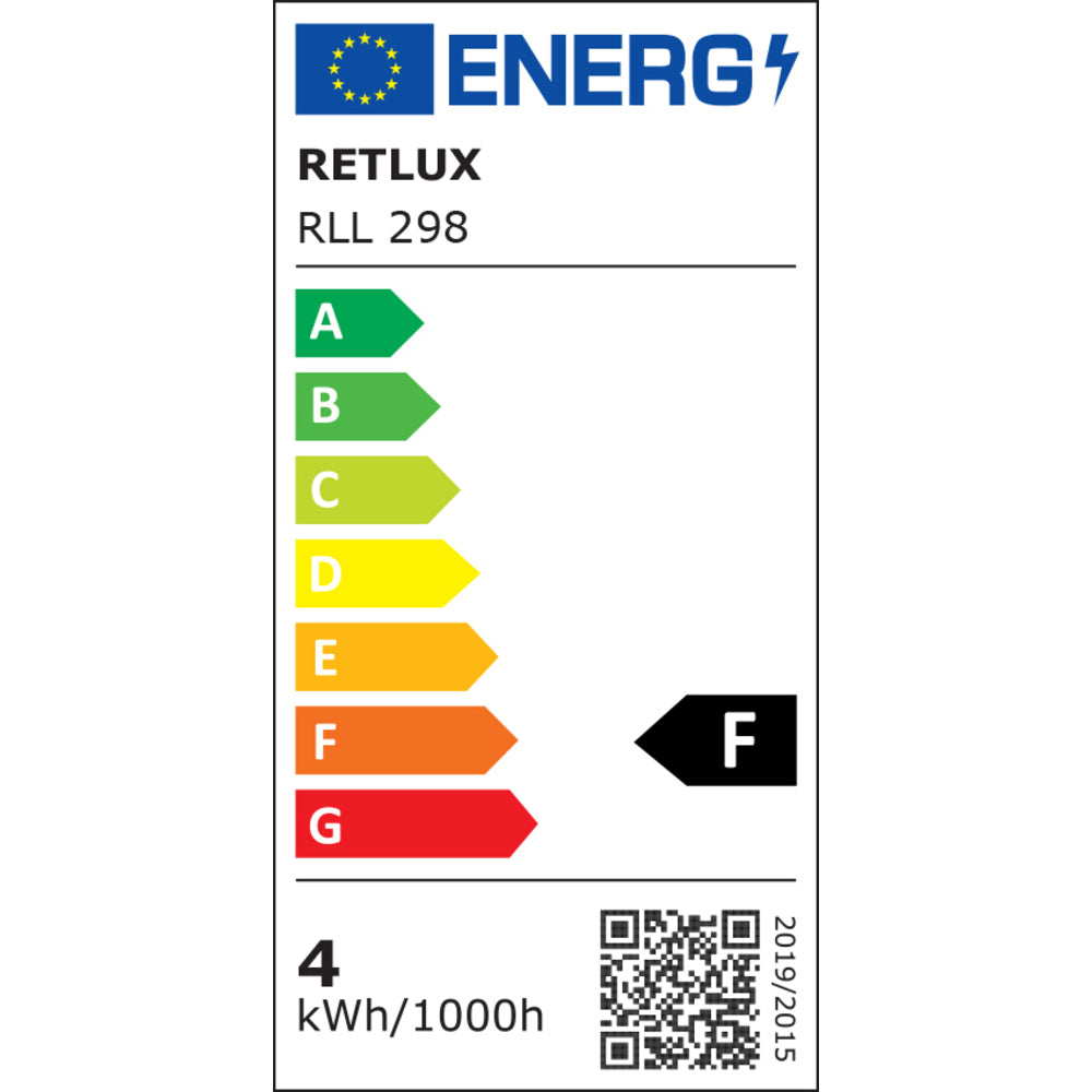 Žárovka LED G9 3,5W bílá teplá RETLUX RLL 298