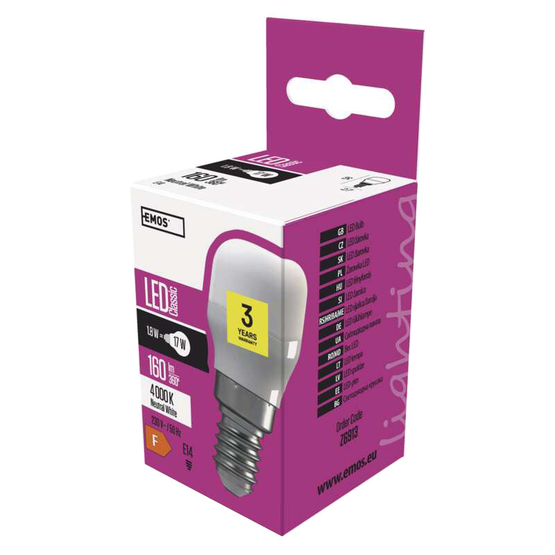 Žárovka do lednice E14 1,8W EMOS Z6913