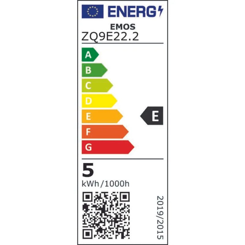 Žárovka LED JC G9 4,2W bílá teplá EMOS ZQ9E22.2 2ks