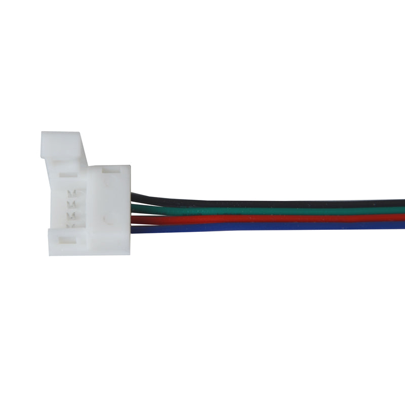 Spojka nepájivá pro RGB LED pásky 5050 30,60LED/m o šířce 10mm s vodičem, IP65