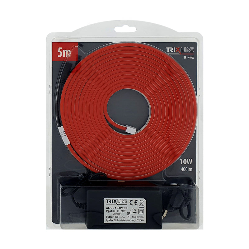LED pásek TRIXLINE TR-40NA 5m červený neonový