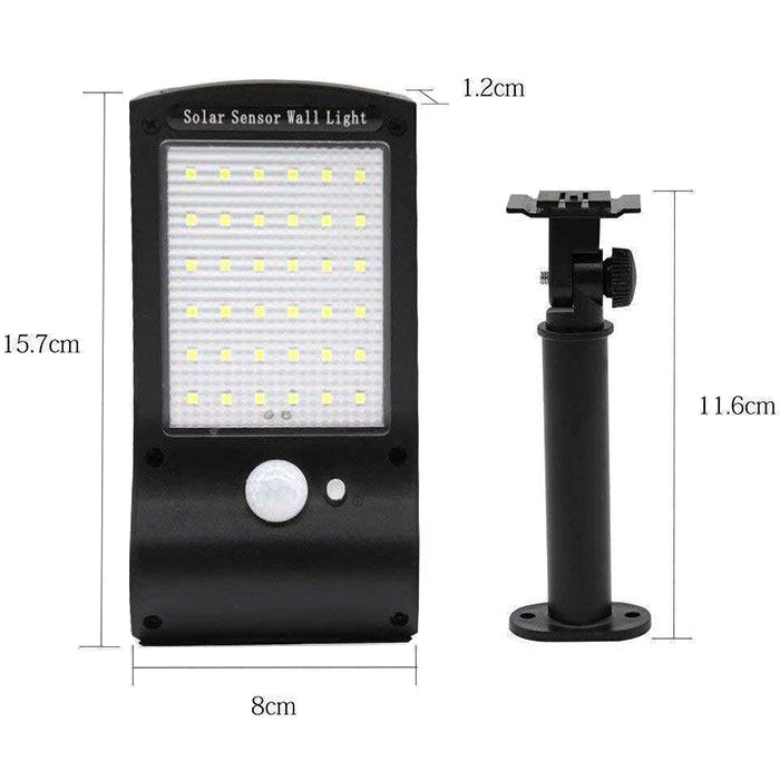 Svítidlo solární LED-II nástěnné s PIR