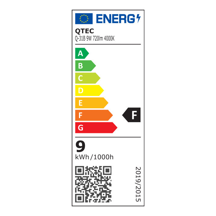 Svítidlo pod linku QTEC Q-31B 9W LED BATTEN LIGHT