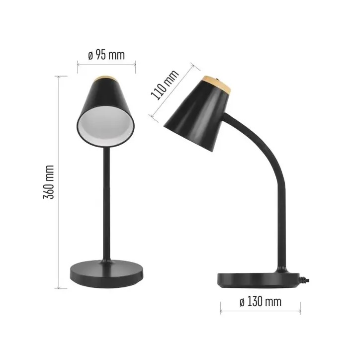 Lampa stolní EMOS Z7641B Tara