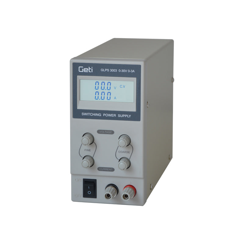 Zdroj laboratorní GETI GLPS 3003 0-30V/ 0-3A