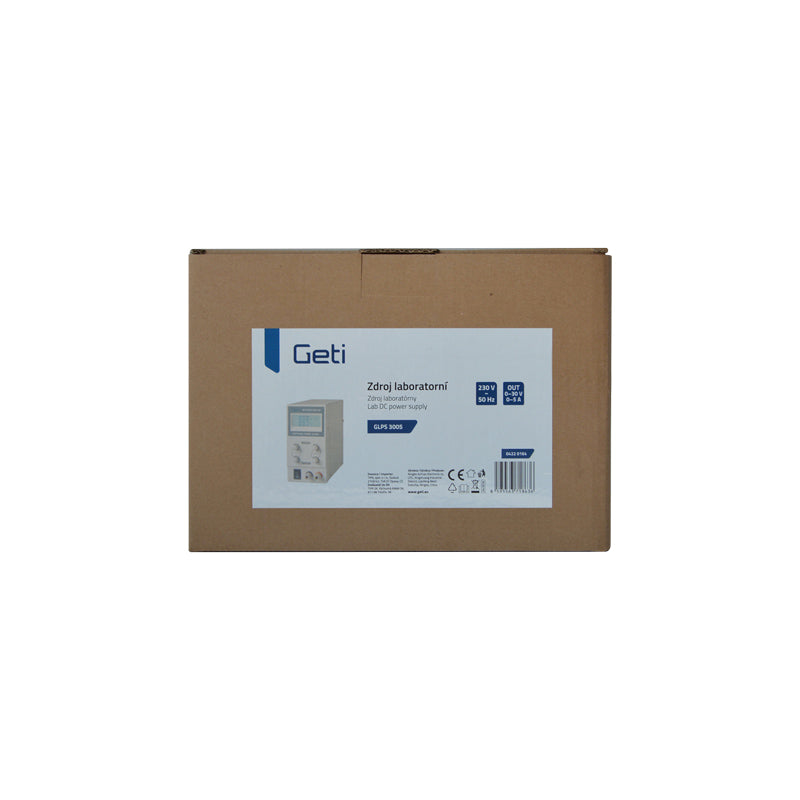 Zdroj laboratorní GETI GLPS 3005 0-30V/ 0-5A