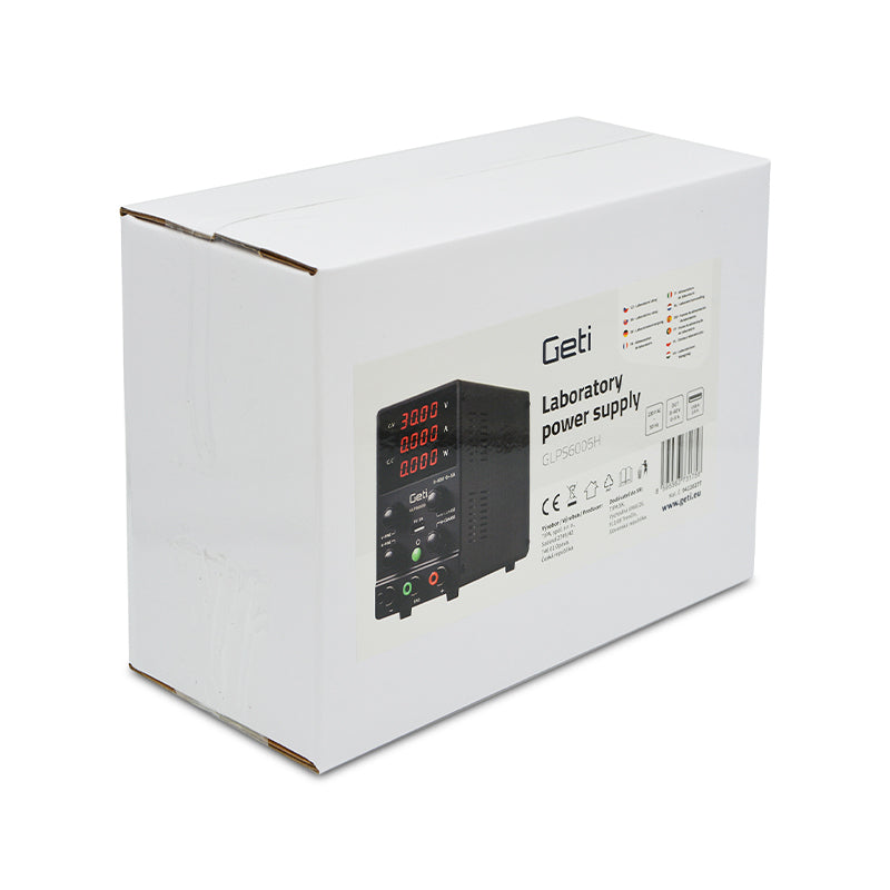 Zdroj laboratorní GETI GLPS6005H 0-60V/ 0-5A