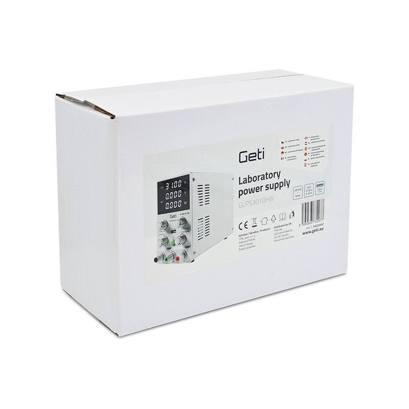 Zdroj laboratorní GETI GLPS3010HW 0-30V/ 0-10A