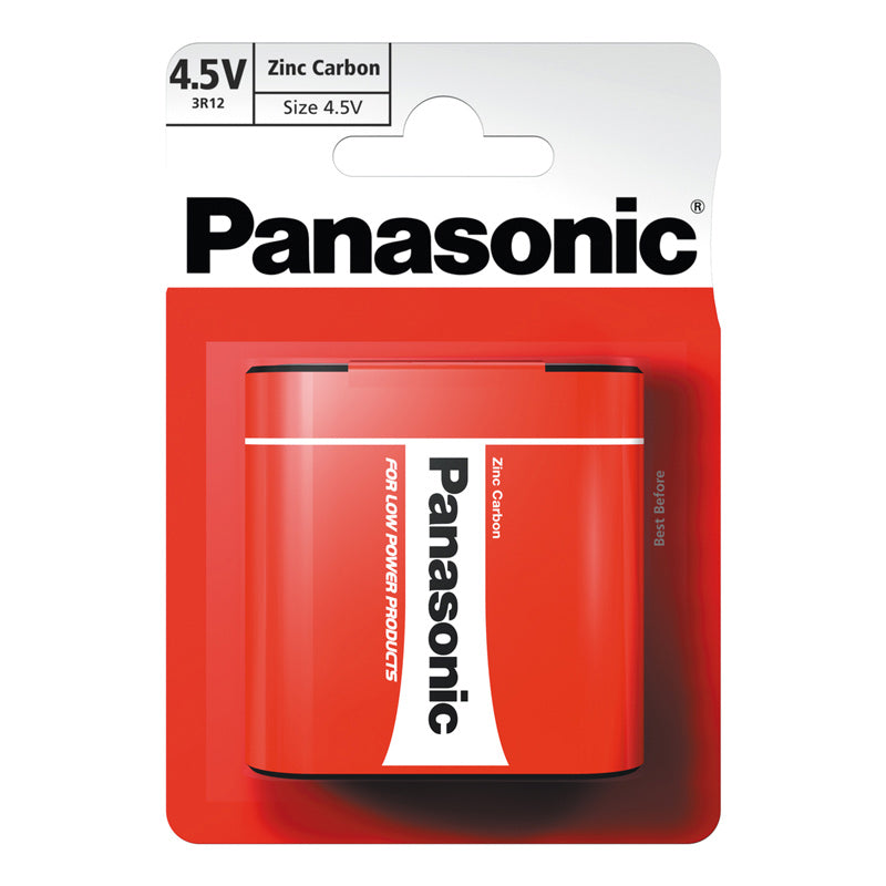 Baterie 3R12 (4,5V) Zn-Cl PANASONIC Red 1ks / blistr