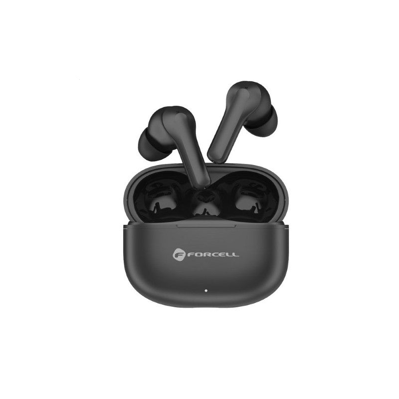 Sluchátka Bluetooth FORCELL F-Audio TWS ANC Bass Engine Black Tuya