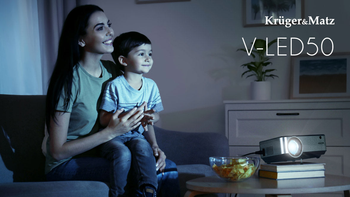 Projektor KRUGER & MATZ V-LED50 WiFi