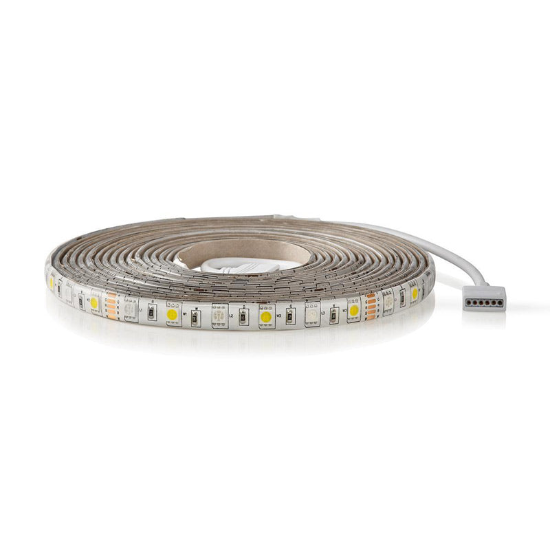 Smart LED pásek 12V 540LED/m IP65 15W/m RGB NEDIS 5m WIFILS50CRGBW WiFi Tuya