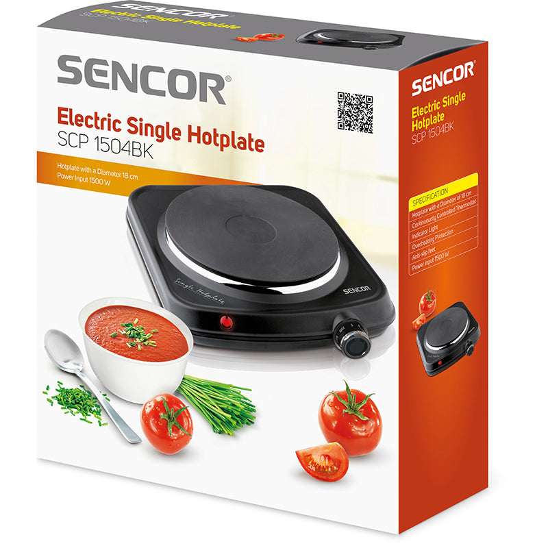 Vařič elektrický SENCOR SCP 1504BK-EUE4