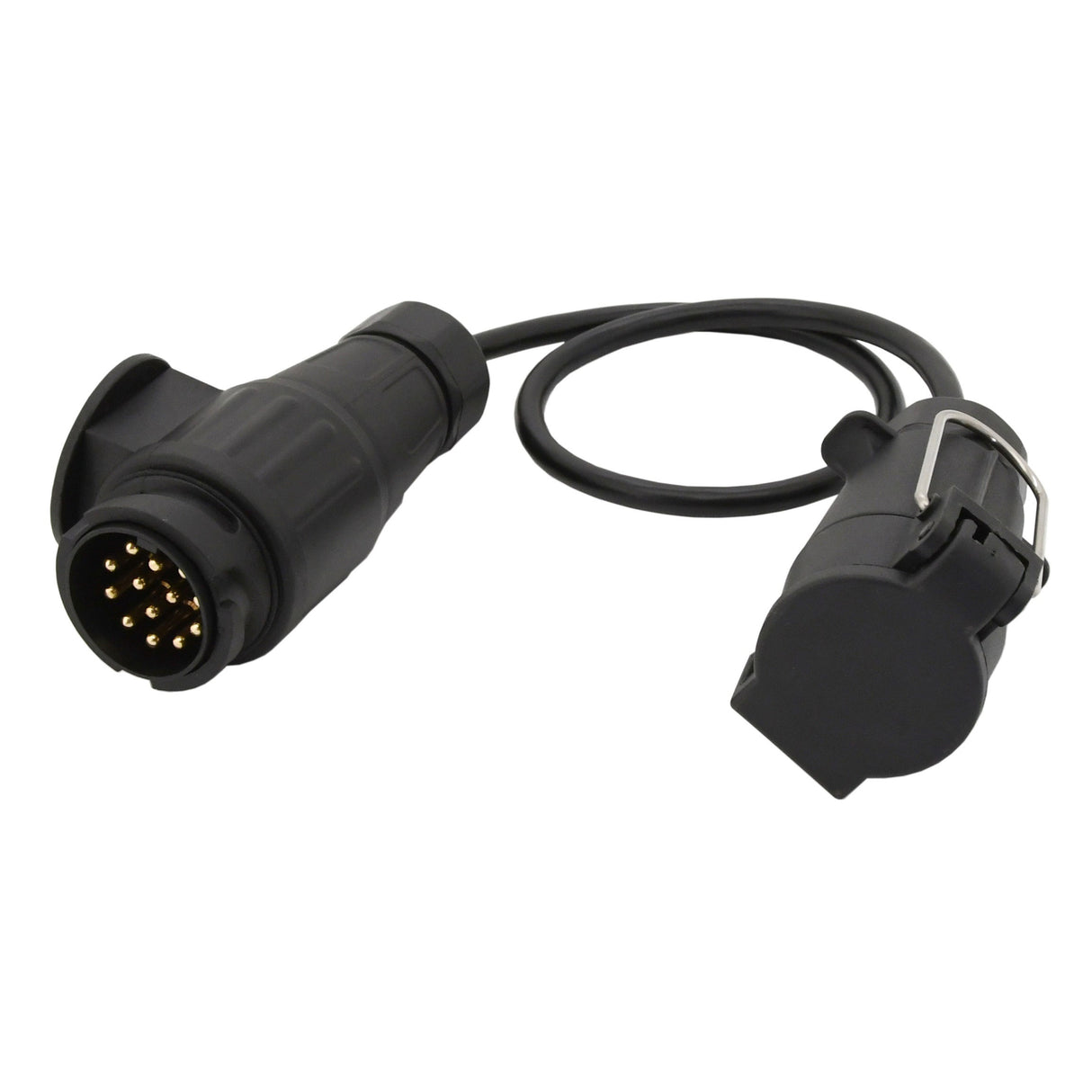 Kabel redukční 0,6m 13pólů zástrčka - 7pólů zásuvka COMPASS 07456