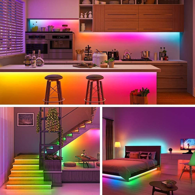 Smart LED pásek 12V IP65 48W RGB IMMAX NEO Lite 07775L 10m WiFi Tuya