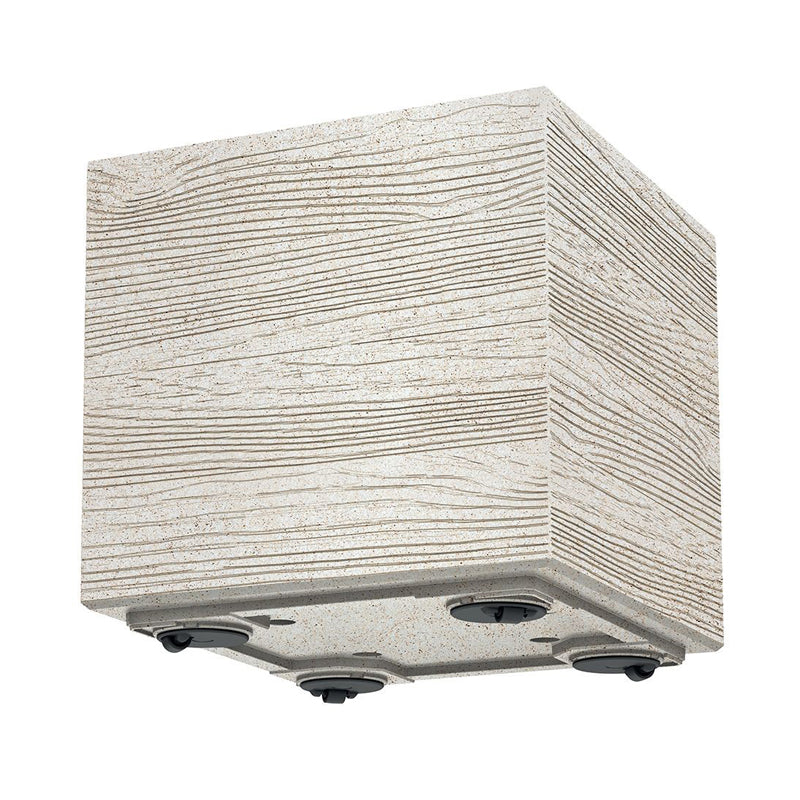 Květináč MADERA CASE ECO WOOD bílý 57,7cm