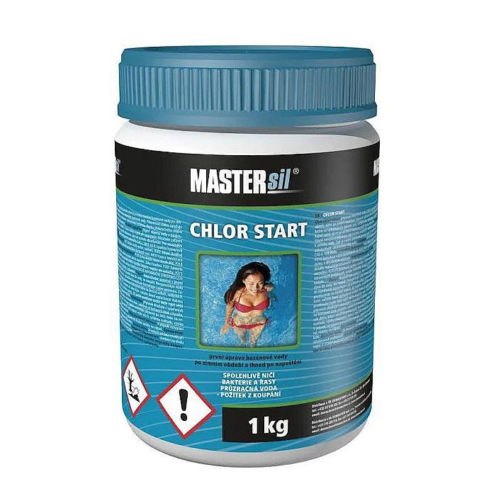 Přípravek pro chlorovou dezinfekci bazénové vody MASTERsil Chlor Start 1kg