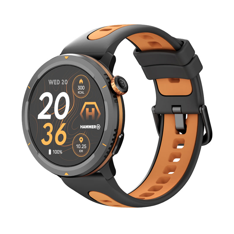 Hodinky HAMMER Watch 2 Lite Orange/Black