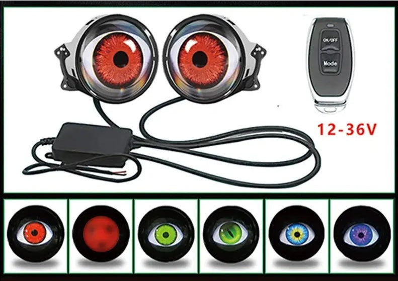 LED projektory "Devil Eyes"