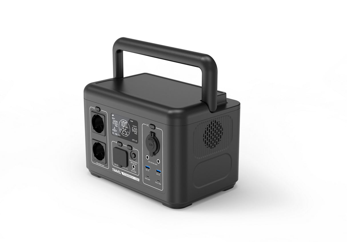 Nabíjecí stanice VOLT Travel Powerbox 1200 600W