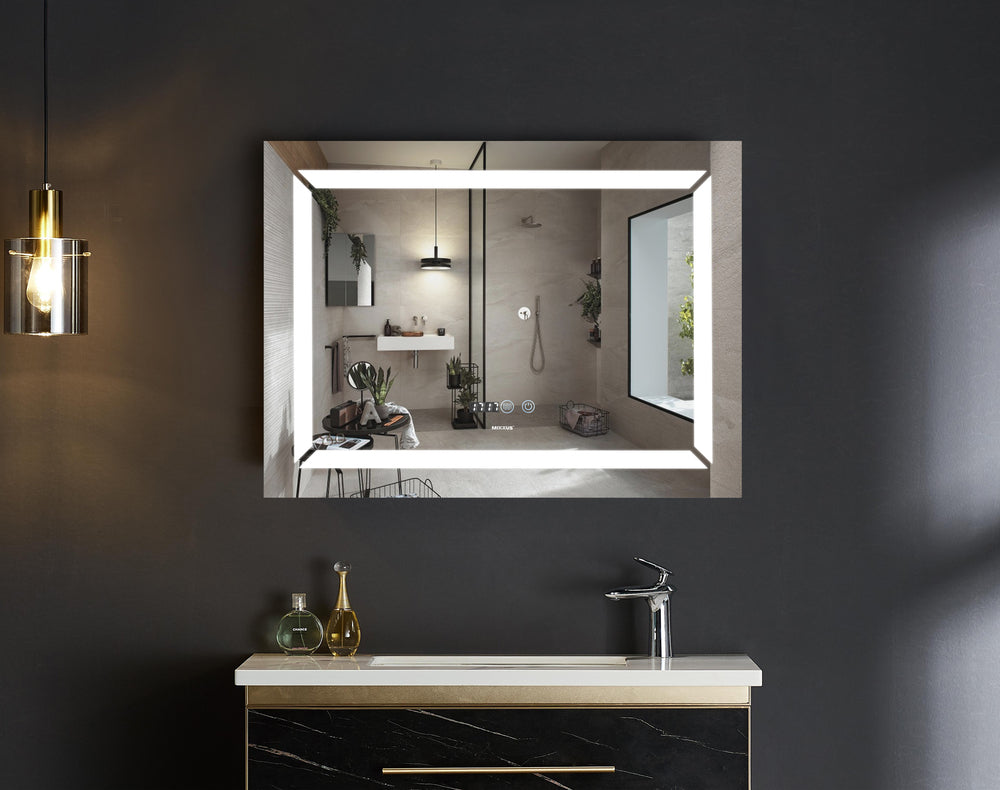 Zrcadlo koupelnové MIXXUS MR01-80×60 Light