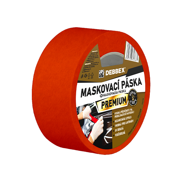 Páska maskovací DEBBEX 100°C Premium 38mmx50m
