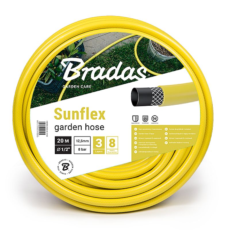 Hadice zahradní SUNFLEX 1/2" 30m