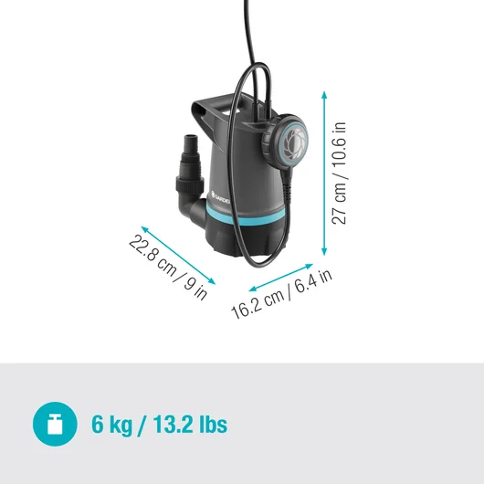 Čerpadlo ponorné GARDENA 9016-47 20000 Basic 2v1