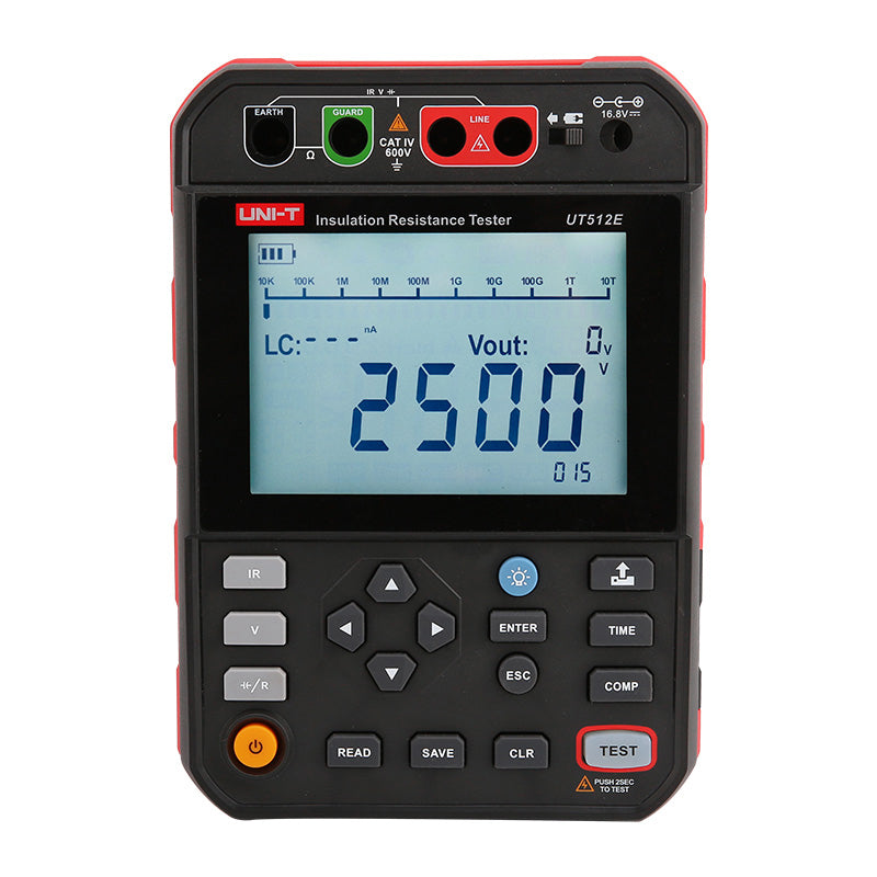 Tester izolačního odporu UNI-T UT512E