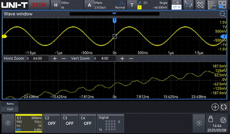 Osciloskop UNI-T UPO1082HD