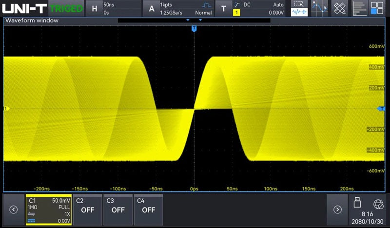 Osciloskop UNI-T UPO1082HD