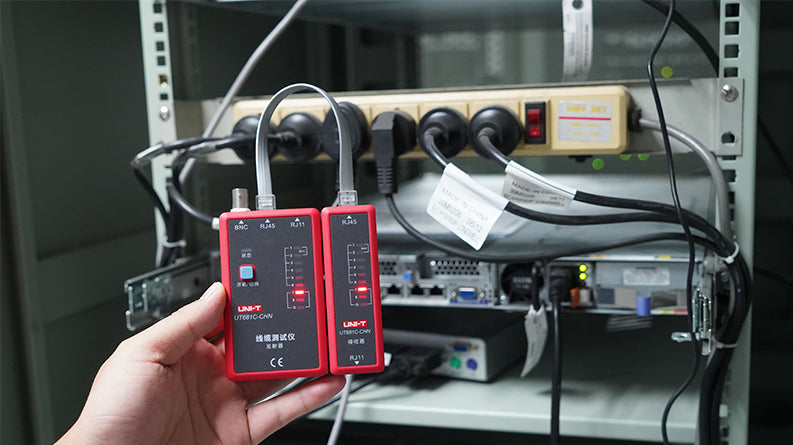 Tester kabelu UNI-T UT681C (RJ45, RJ11, BNC)