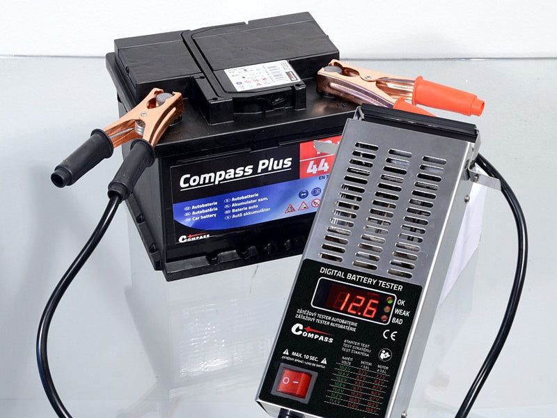 Tester autobaterie zátěžový COMPASS 07172 digitální