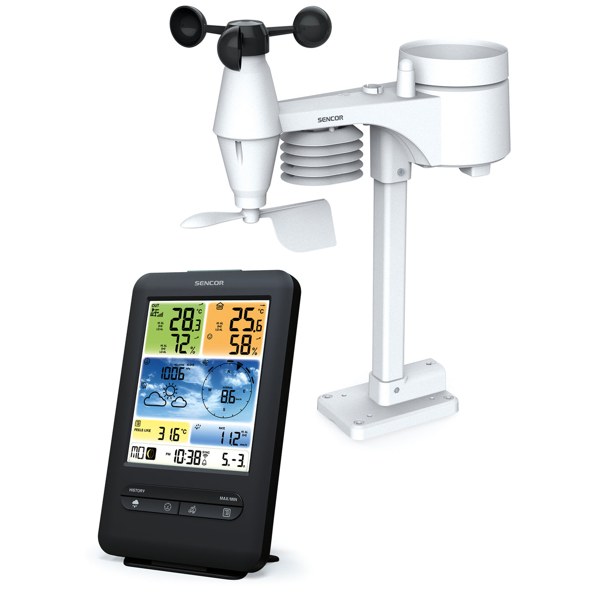 Meteostanice SENCOR SWS 9898