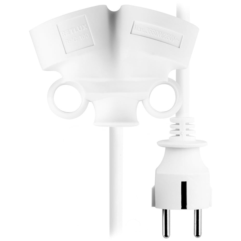 Prodlužovací kabel 2 zásuvky 2m RETLUX RPC 100