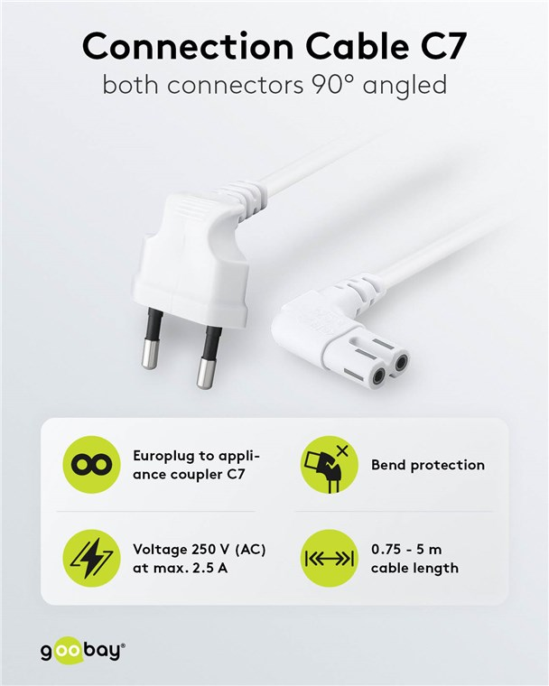 Kabel napájecí GOOBAY 97357 5m