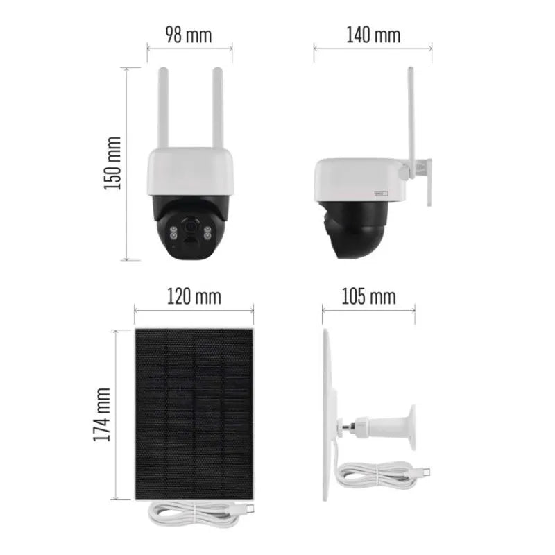 GoSmart kamera EMOS IP-1200 WASP WiFi