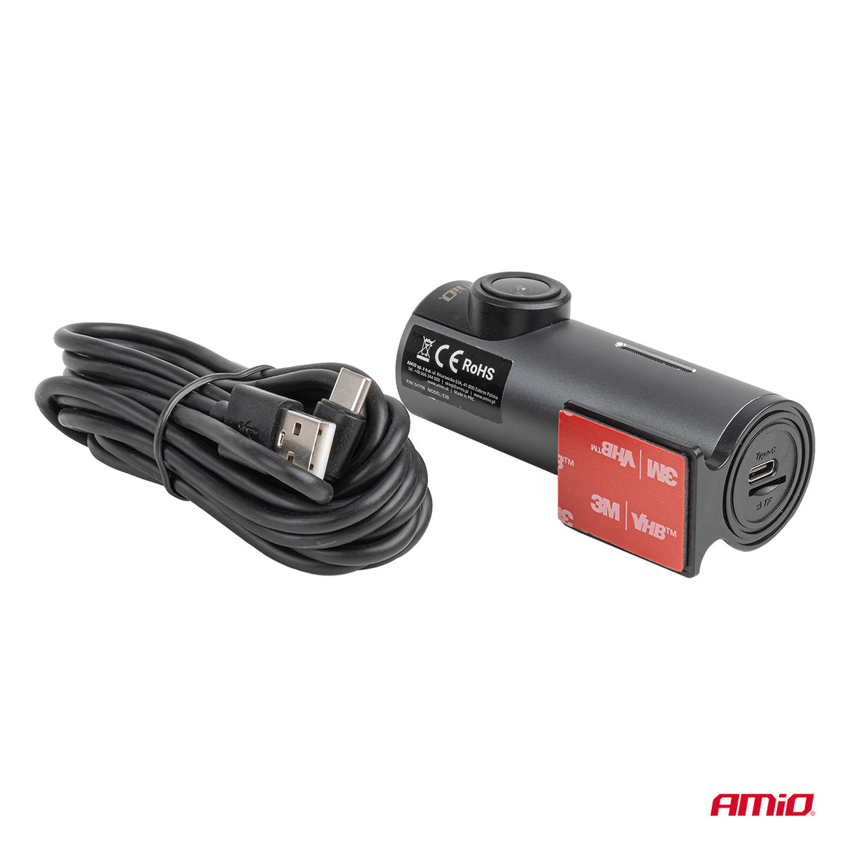 Kamera do auta AMIO AMIO-04798 1K WLAN 128GB WiFi Full HD