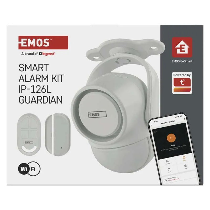 GoSmart alarm EMOS IP-126L GUARDIAN s pohybovým čidlem WiFi Tuya
