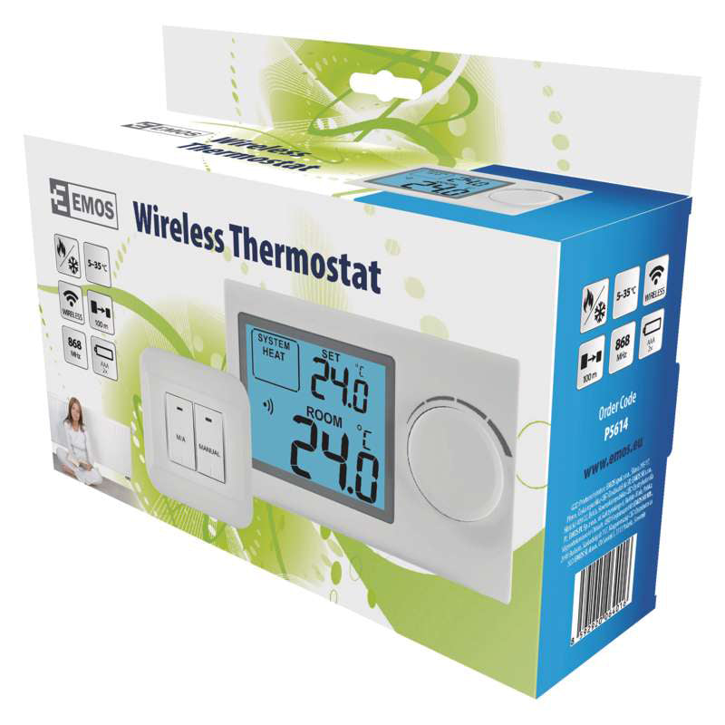 Termostat EMOS P5614 bezdrátový