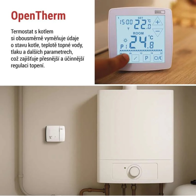 Termostat EMOS P56A11 programovatelný bezdrátový OpenTherm