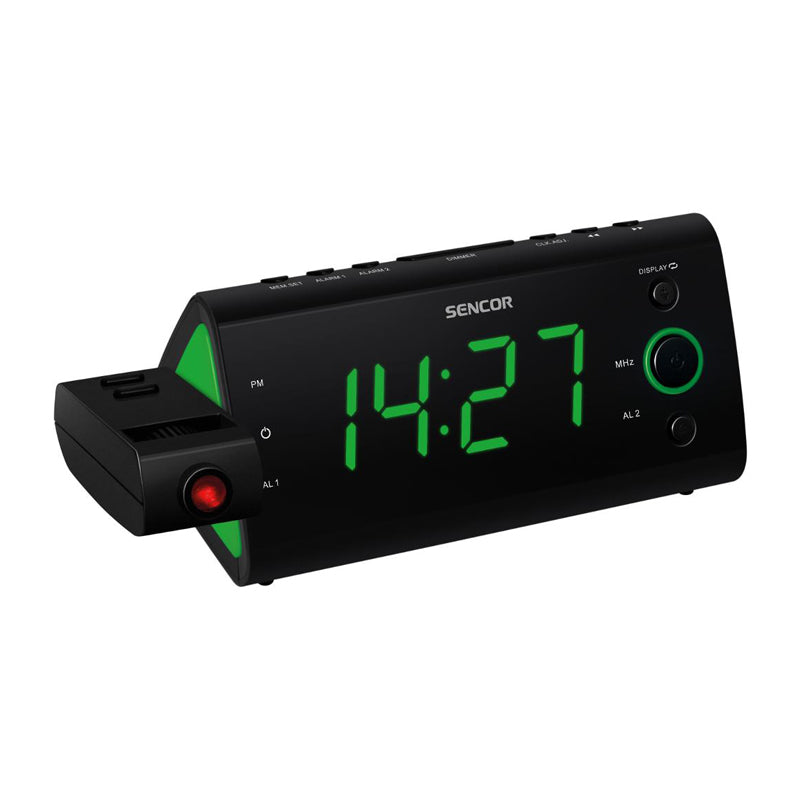 Radiobudík SENCOR SRC 330 GN Green projekční