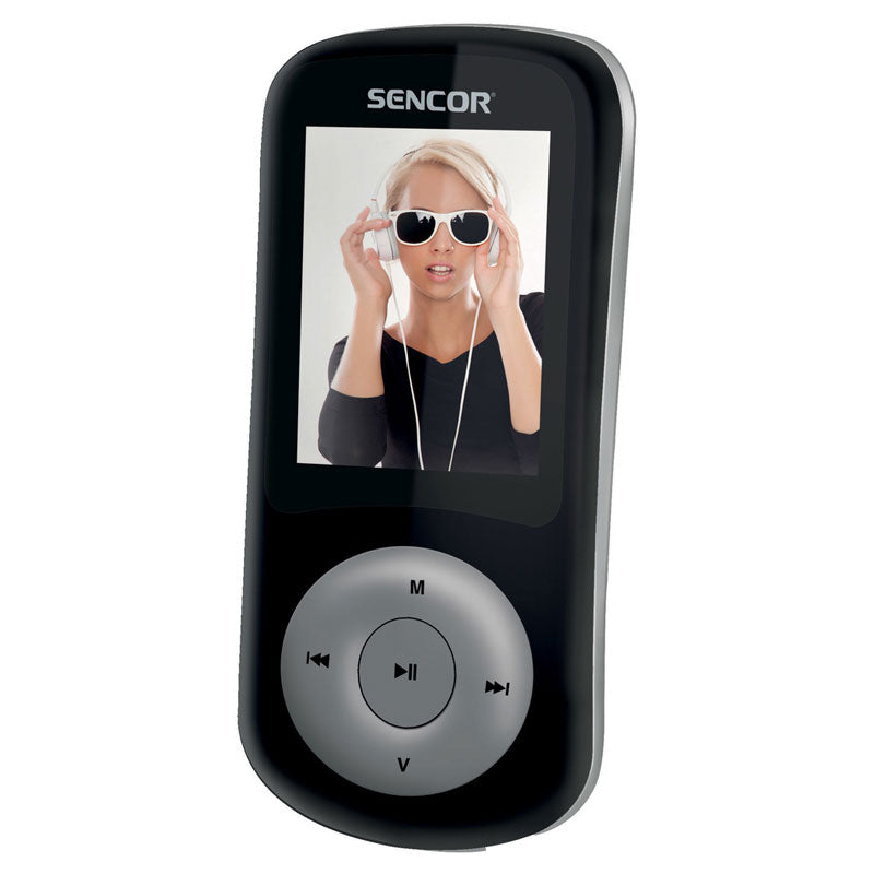 Přehrávač MP3/MP4 SENCOR SFP 5870 Black/Silver 8GB