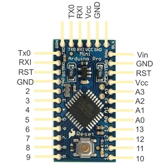 Modul Pro mini 5V 16MHz, Atmega328P, klon Arduino