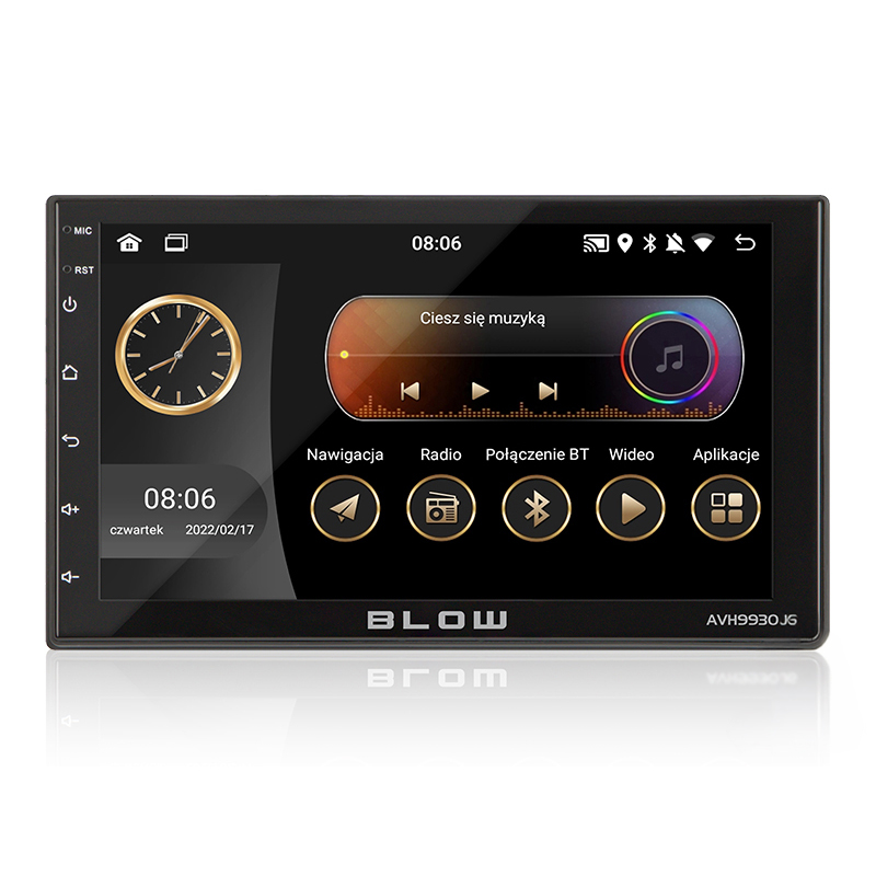 Autorádio BLOW AVH-9930 - zánovní / bez viditelného poškození