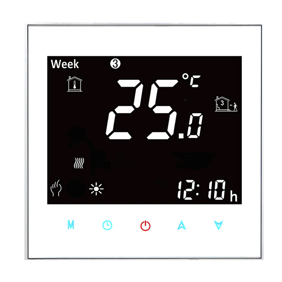 Smart termostat MOES Temperature Controller WHT 2000 GC WiFi Tuya - rozbaleno
