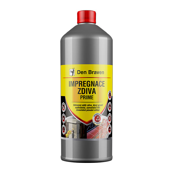Impregnace zdiva DEN BRAVEN PRIME 1l - rozbaleno - po expiraci (9/2025)