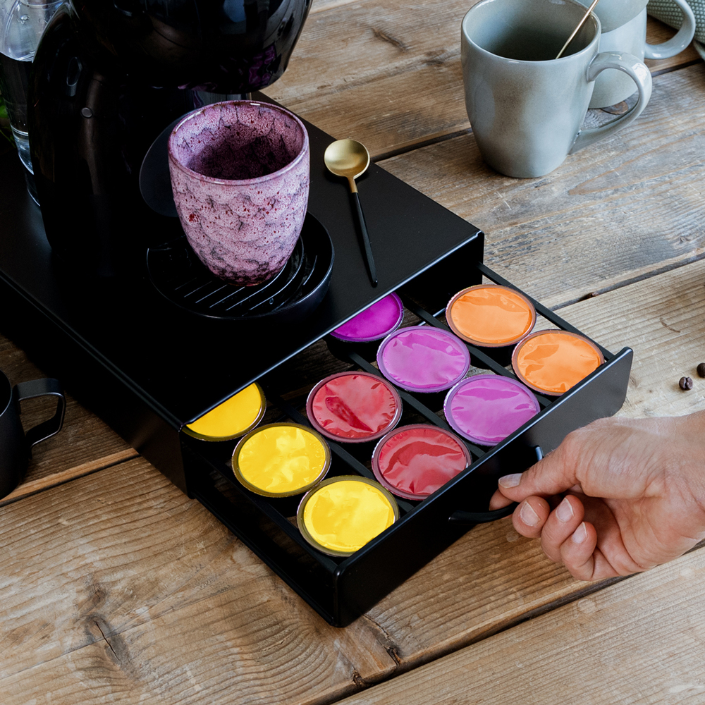 Držák na kapsle Dolce Gusto BEWELLO BW1000B - rozbaleno - pomačkaný a roztržený obal